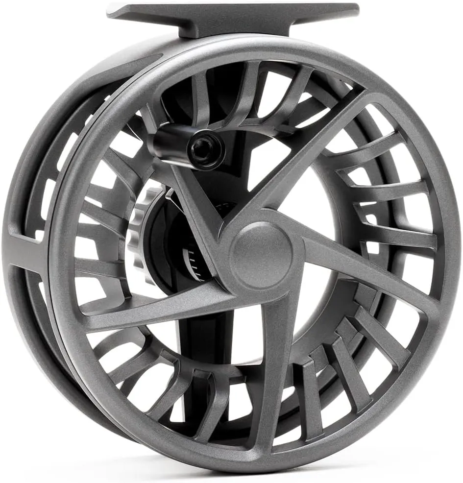 LAMSON | Liquid S-Series Fly Fishing Reel 3 Pack | All-Water | 1 Reel & 2 Bonus Spools   Carrying Case | Large Arbor, Powerful Sealed Drag, Pressure Cast Aluminum