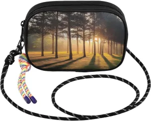 Landscape Sunrise Nature Crossbody Bags for Women Cell Phone Purses Women's Shoulder Handbags Wallet Purse with Adjustable Strap