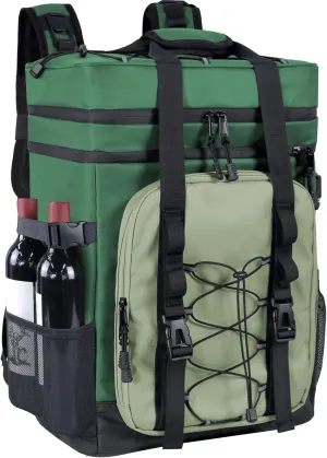 Large Backpack Cooler,40 Cans Leak Proof & Waterproof & Insulated Cooler Backpack, Soft Cooler Bag for Men & Women, Ice Chest for Camping,Beach,Picnic,Lunch,Travel,Fishing