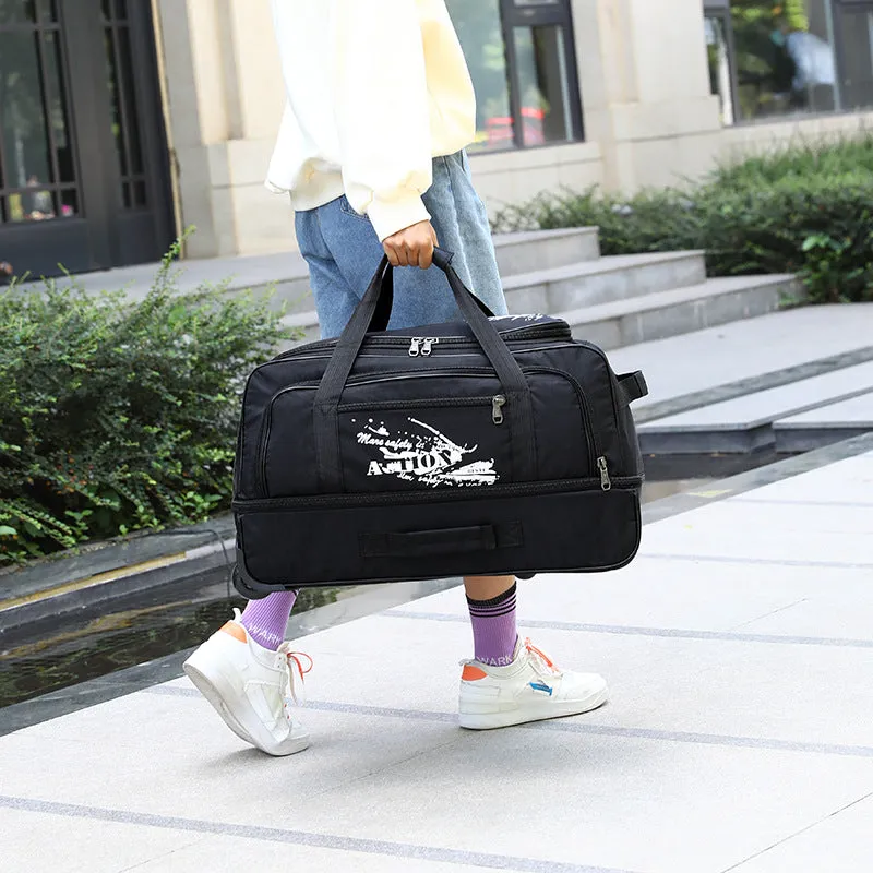 Large Capacity Sets Of Three Washed Travel Bags