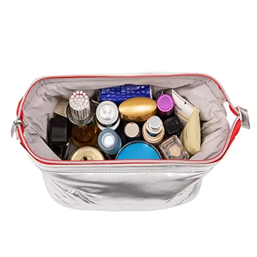 Large Cosmetic Bag, Waterproof Make up Pouch For Travel & Leisure