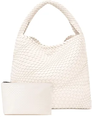 Large Woven Tote Bag for Women Weave Purse Woven Leather Handbag