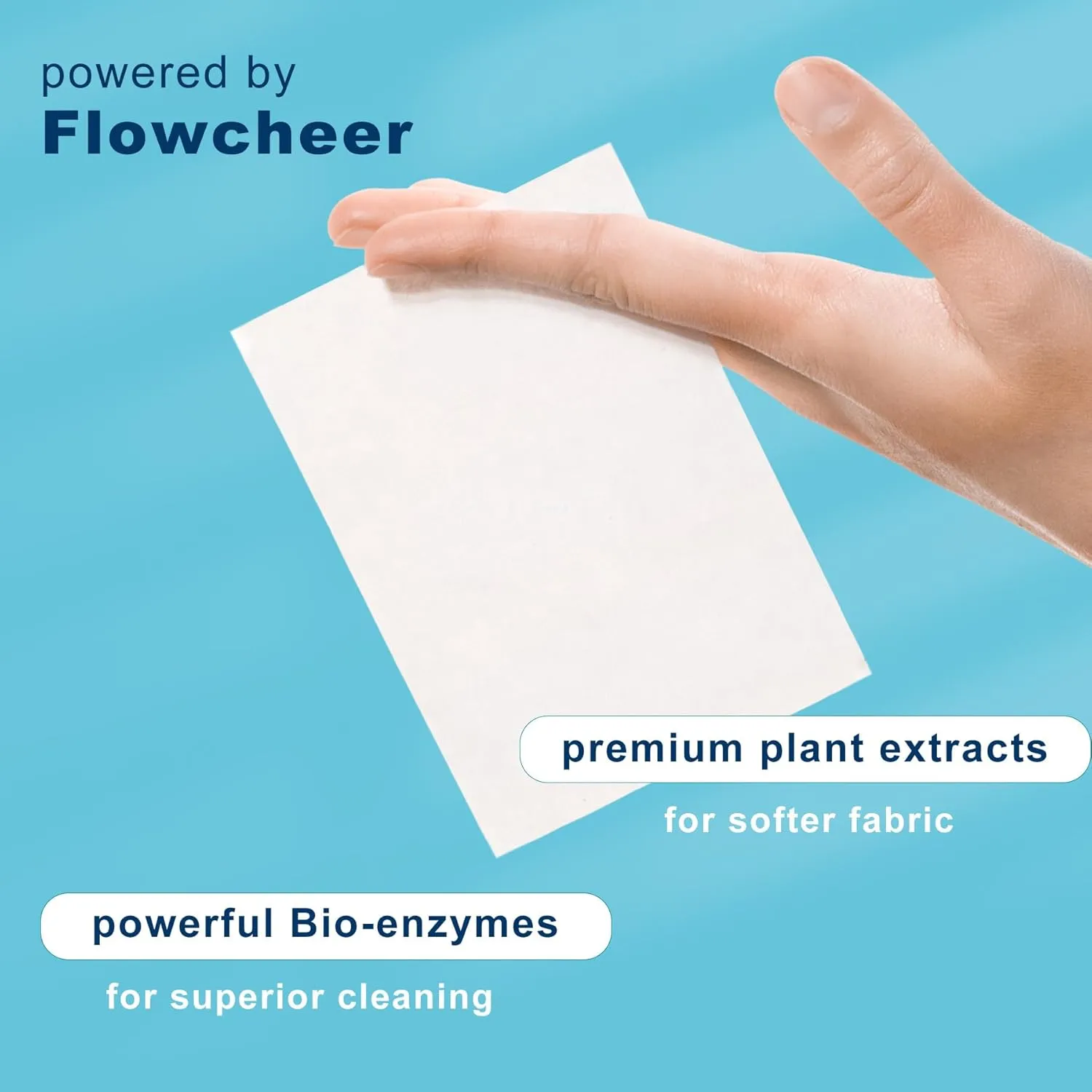 Laundry Detergent Sheets Strips 200 Loads, Clothes Washing Sheet for Cold Water, Unscented Skin-loved, Plastic-Free Washer Sheets