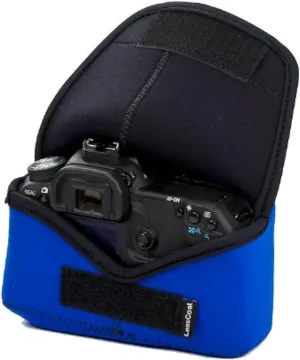 LensCoat BodyBag neoprene protection camera body bag case (Blue)