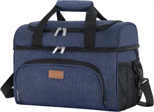 Lifewit Large Cooler Bag Insulated Lunch Bag Lightweight Portable Cool Bag Double Layer for Picnic, Beach, Work, Trip