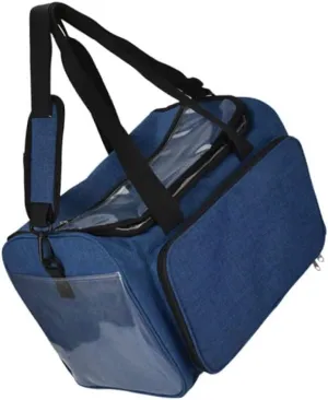 LIFKOME Multi-Purpose Shoulder Bag Wool Knitting Kit Storage Large Travel Pouch Household Organizer Buckle Design
