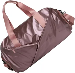 LIFKOME Portable Traveling Bag Gym Sports Bag Oxford Cloth Separate Shoe Compartment Wet/dry Sacks Random Color