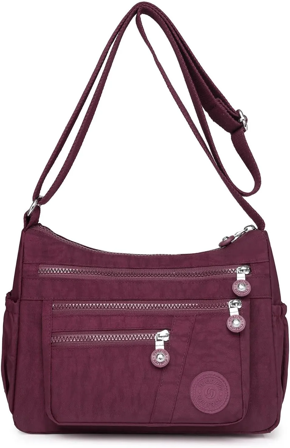 Lightweight Crossbody Bag for Women Shoulder Bag Stylish Nylon Messenger Purse Tote Bag Organizer for Travel
