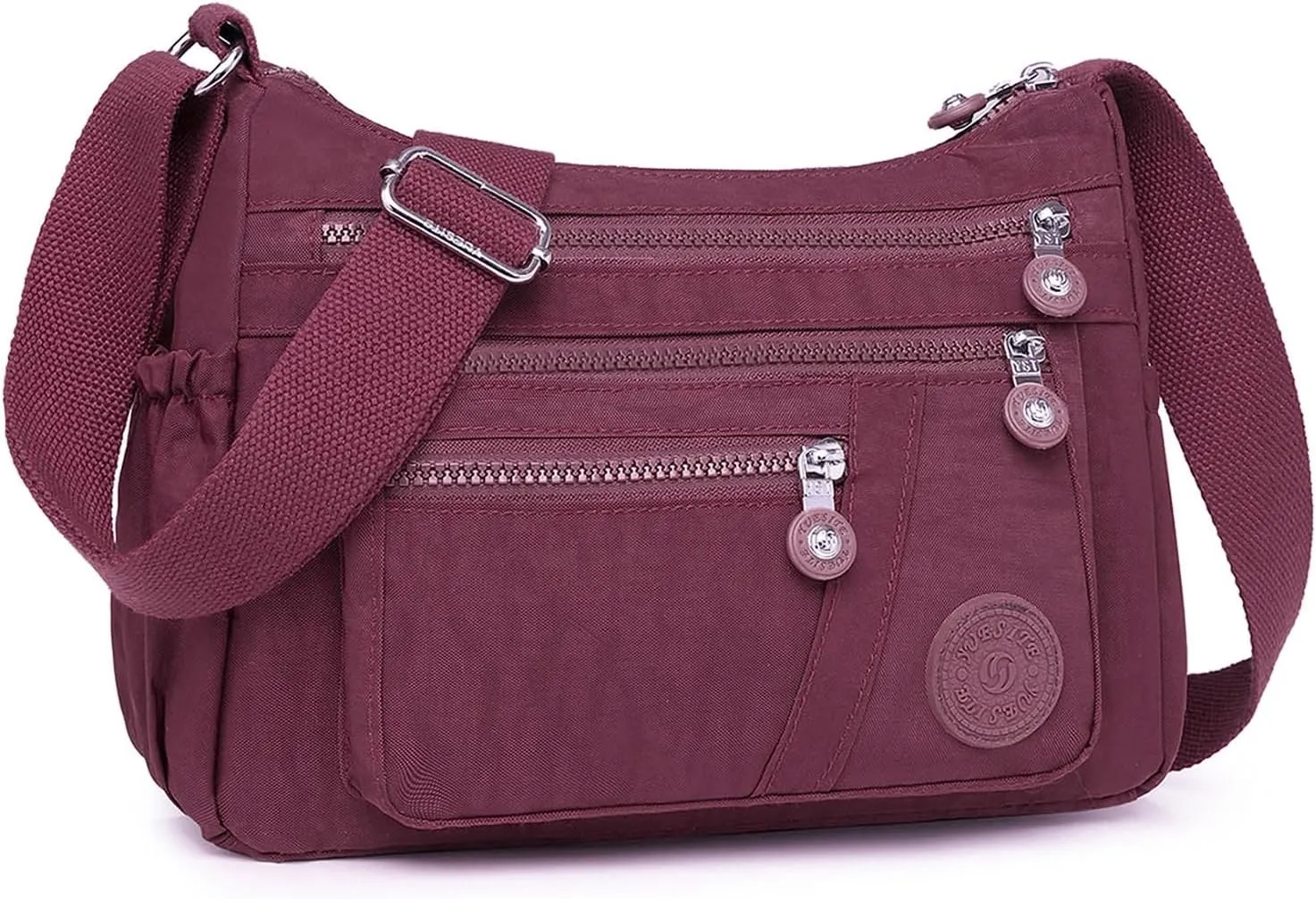 Lightweight Crossbody Bag for Women Shoulder Bag Stylish Nylon Messenger Purse Tote Bag Organizer for Travel