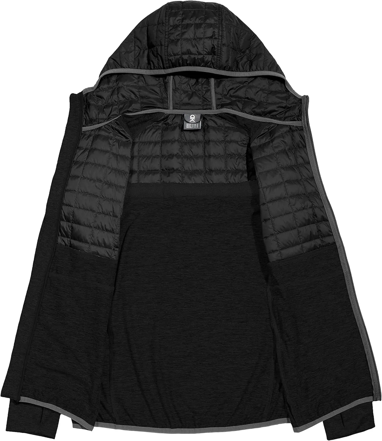 Little Donkey Andy Men's Lightweight Running Jackets Full Zip Hooded Sports Jacket for Winter Hiking Golf Casual