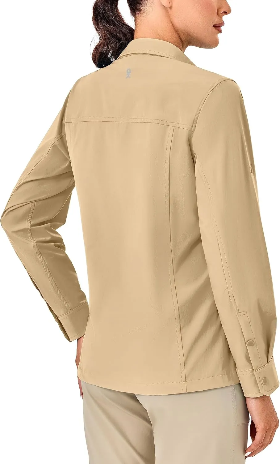 Little Donkey Andy Women's Long Sleeve Travel Shirt, UPF 50  Safari Shirt, Outdoor Cool Quick Dry Hiking Shirts