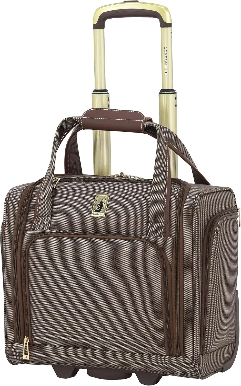 London Fog Liverpool Bronze Triweave 15" Under The Seat Bag