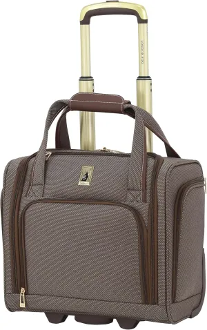 London Fog Liverpool Bronze Triweave 15" Under The Seat Bag