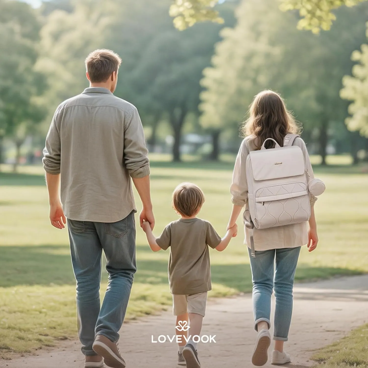 LOVEVOOK Diaper Bag Backpack, Baby Travel Bags for Boys & Girl, Toddler Diaper Bag with Changing Station & Pacifier Case, Pañaleras Para Bebe Niña & Niño - Newborn Essentials Must Haves Mom