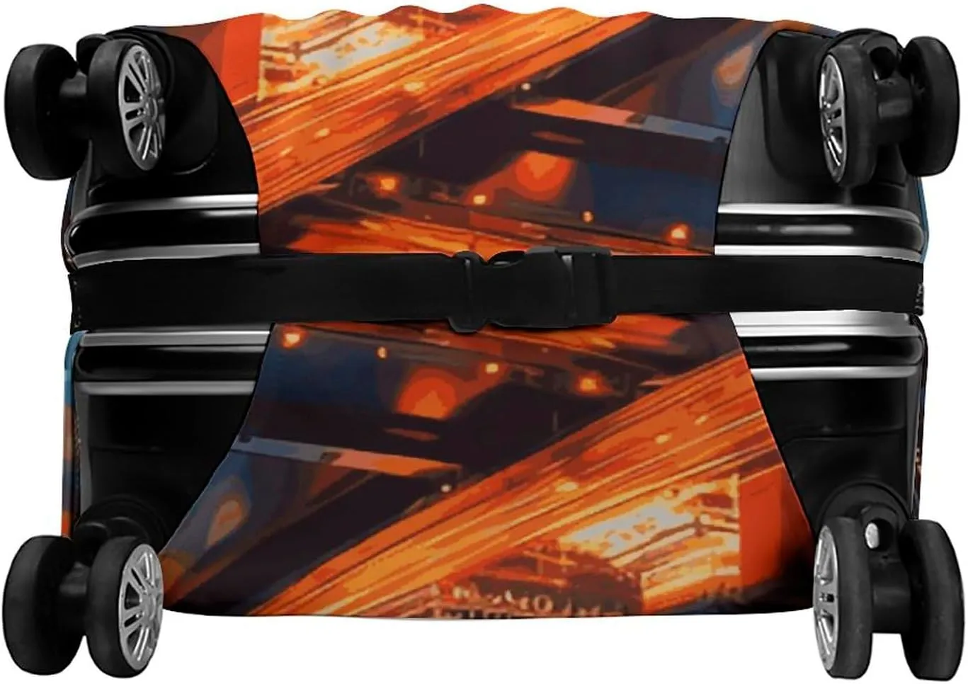 Luggage Cover for Travel, New York City Scenery Fashion Luggage Covers, Washable Stretch Suitcases Protector Fits 19-32 Inch Luggage XL