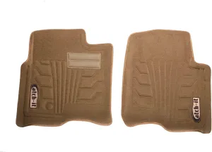 Lund 583124-T Tan Front Pair Catch-It Carpet Floor Mat