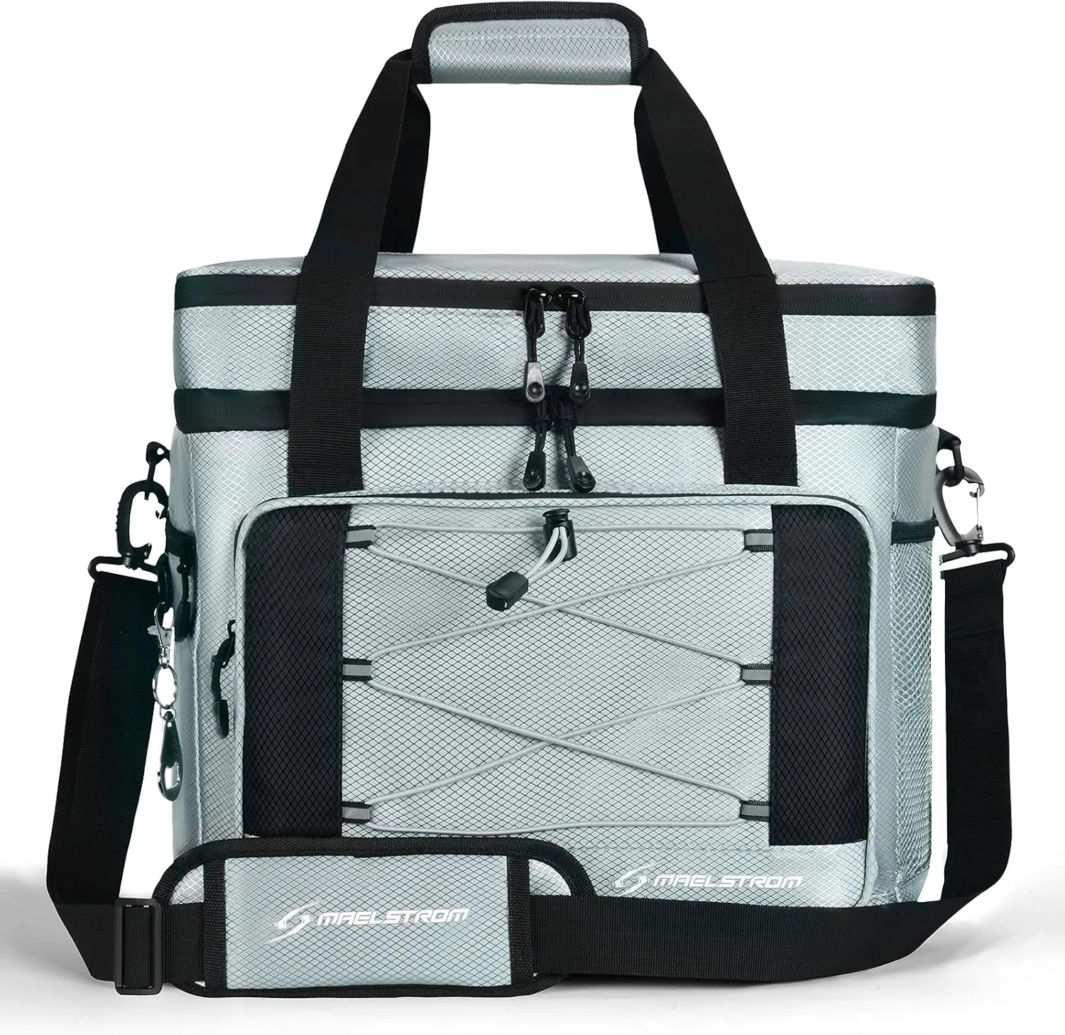 Maelstrom Soft Cooler Bag,Collapsible Soft Sided Cooler,24/30/60/75 Cans Beach Cooler,Ice Chest,Large Leakproof Camping Cooler,Portable Travel Cooler for Grocery Shopping,Camping,Road Trips