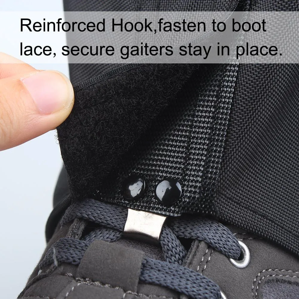 MAGARROW Leg Gaiters Hiking Snow Boot Gaiter Outdoor Waterproof Gaiters Shoes Cover Oxford Fabric