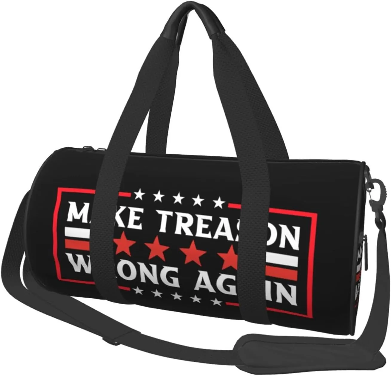 Make Treason Wrong Again Duffel Bag Gym Bag Travel Sports Tote Large Foldable Beach Swim Yoga5