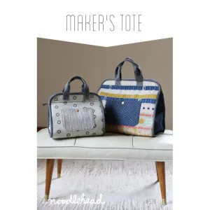 Maker's Tote Bag Pattern