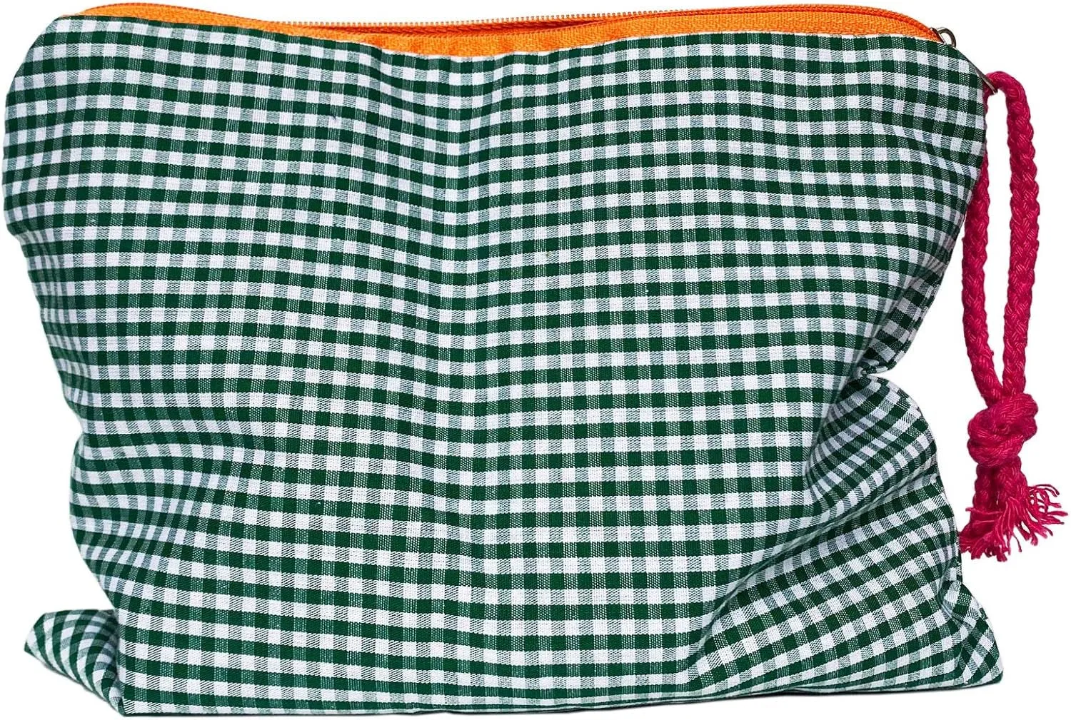 Makeup Bag Portable Pouch Purse Bag Travel Cosmetic Storage Organizer Lightweight for Women (Green)