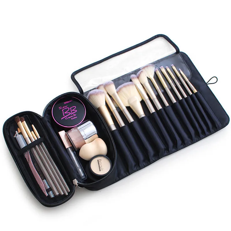 Makeup Brush Buggy Multifunctional Folding Professional Cosmetic Bags