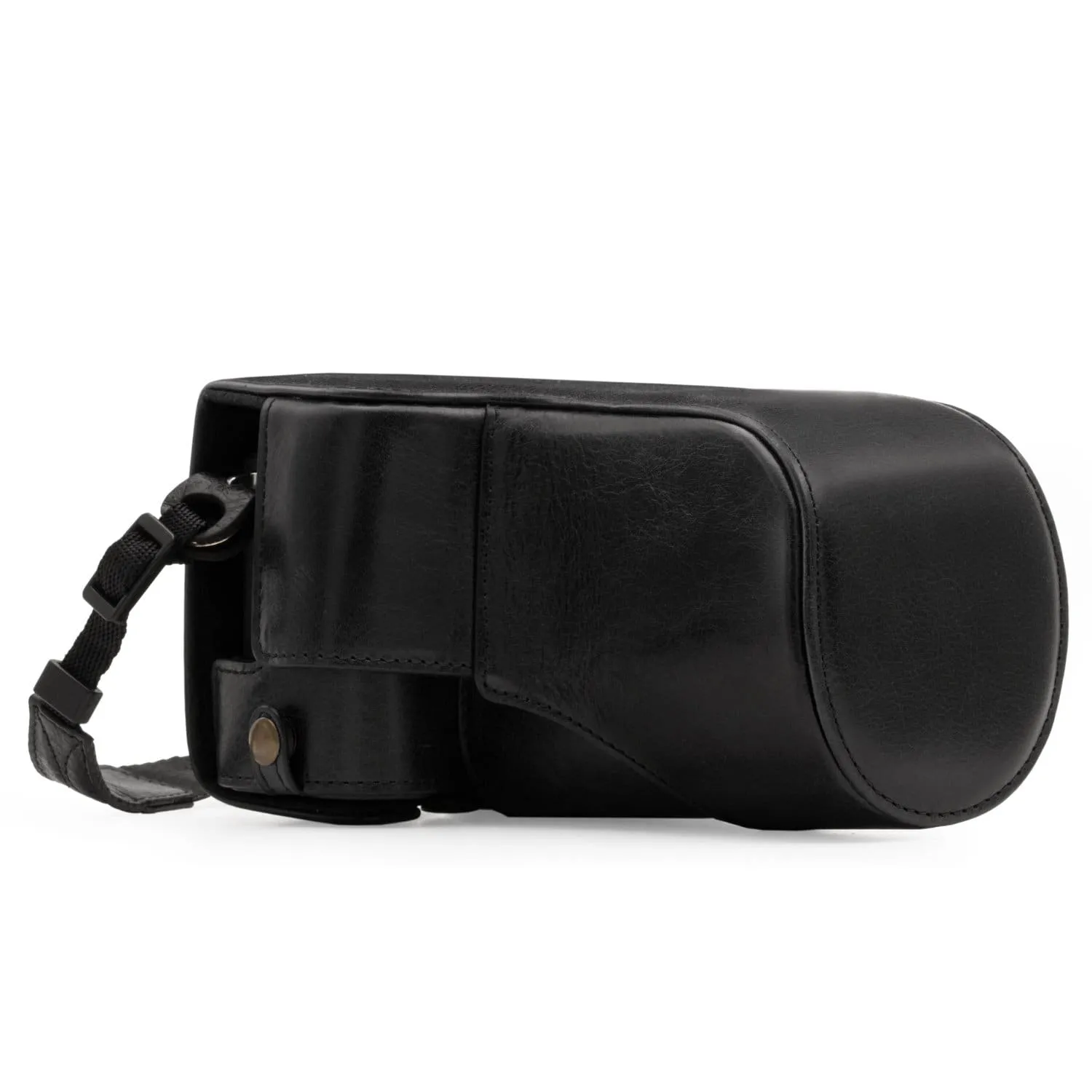 MegaGear Canon EOS M6 (18-150 mm) Ever Ready Top Grain Leather Camera Case and Strap