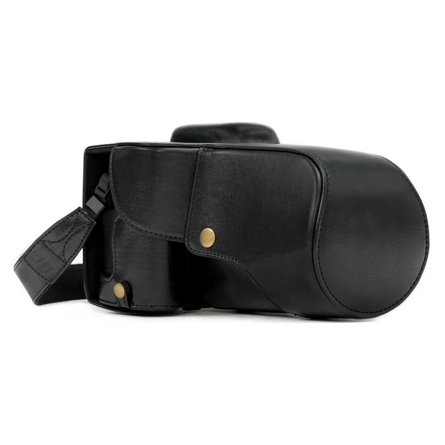 MegaGear Canon EOS Rebel T6s, 8000D, EOS 760D (18-55 mm) Ever Ready Leather Camera Case and Strap