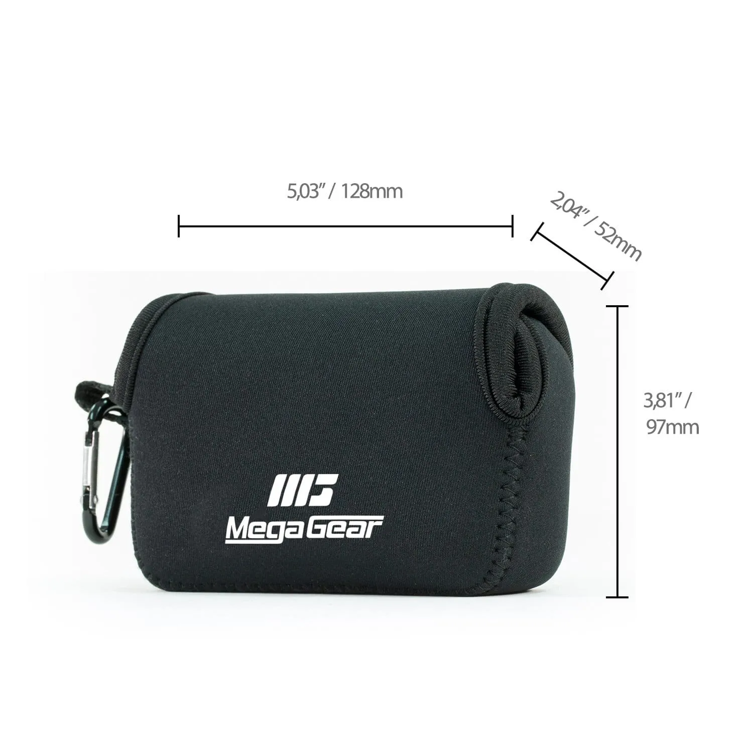 MegaGear Canon PowerShot G5 X Mark II, G5 X Ultra Light Neoprene Camera Case