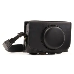 MegaGear Canon PowerShot SX740 HS, SX730 HS Ever Ready Leather Camera Case with Strap