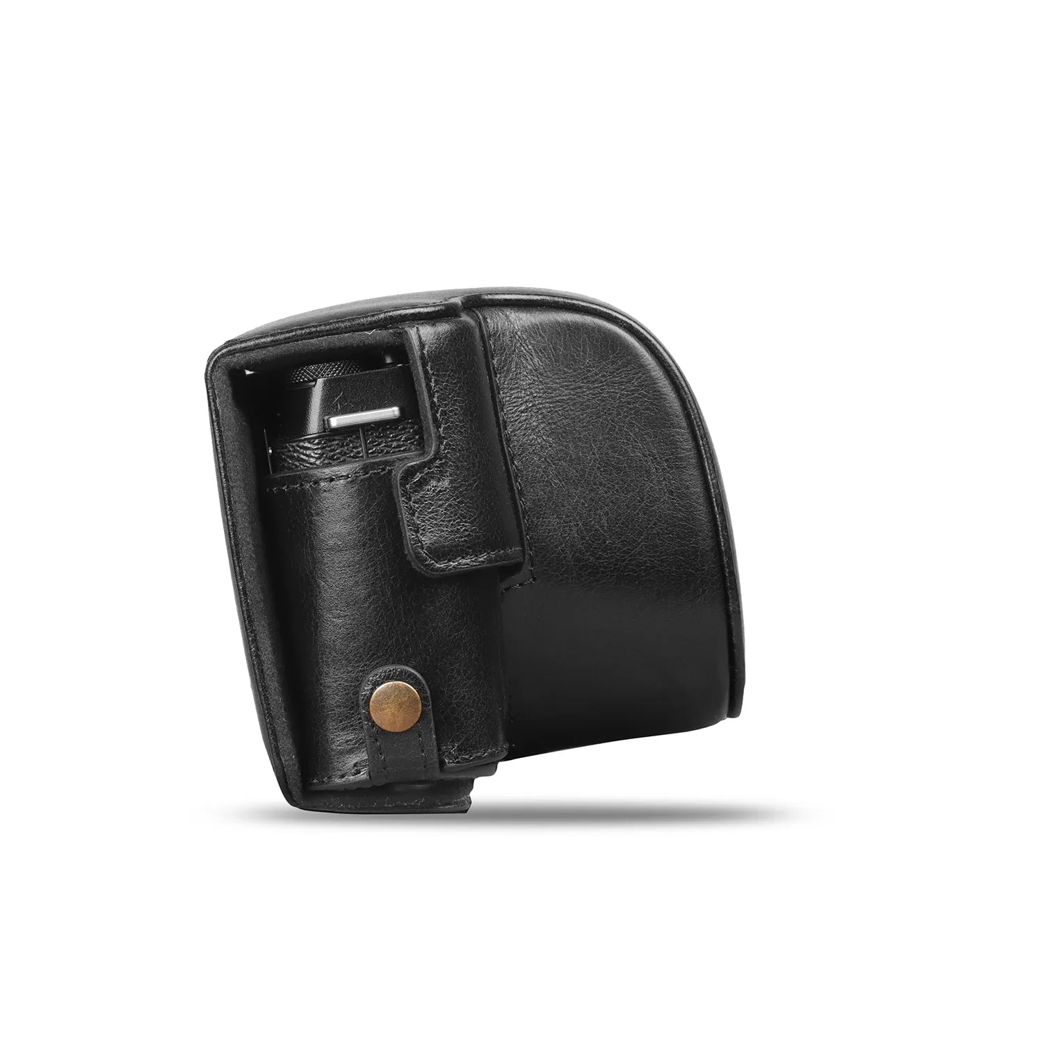 MegaGear Fujifilm X-E4 (XF 27mm f/2.8 R WR Lens) Ever Ready Genuine Leather Camera Case