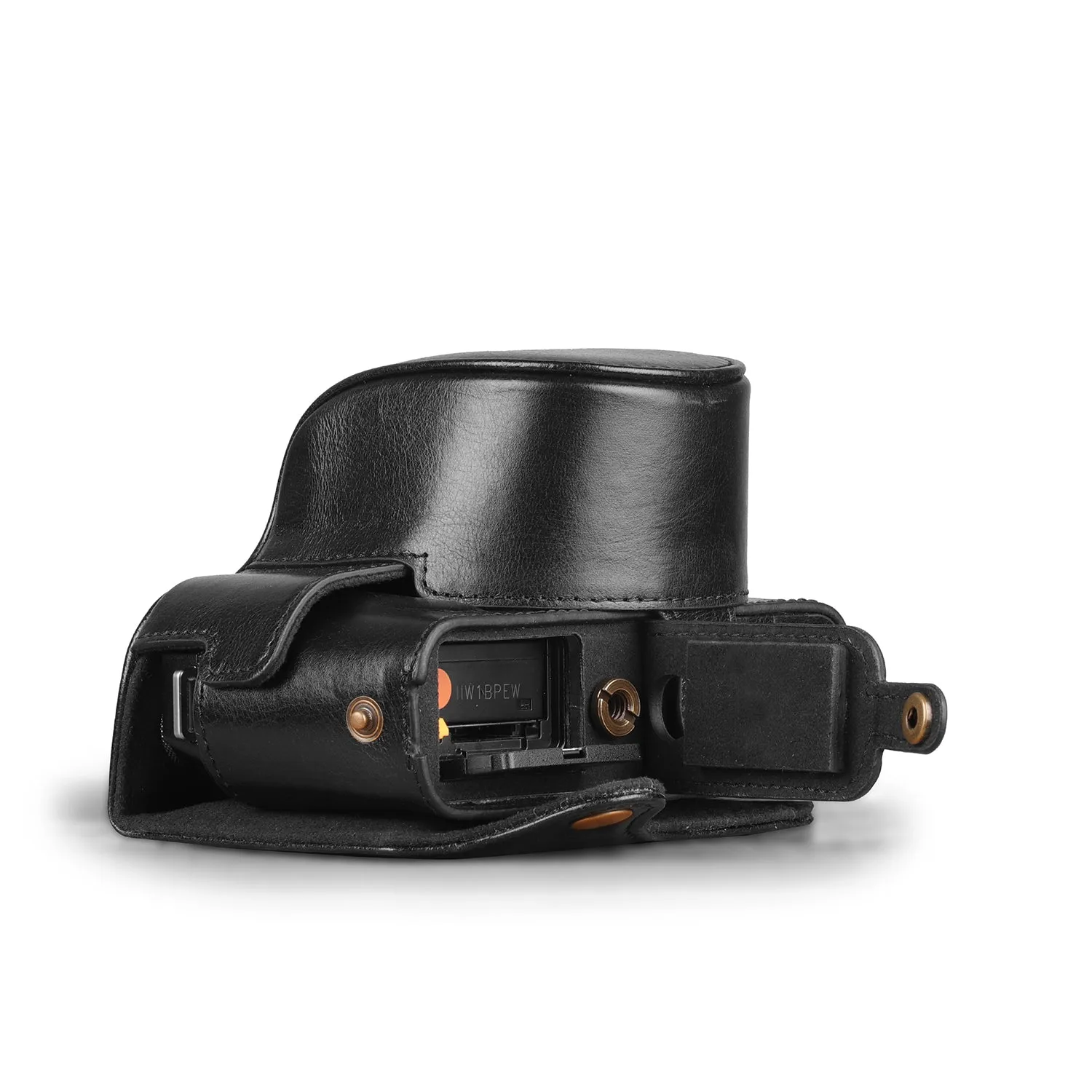 MegaGear Fujifilm X-E4 (XF 27mm f/2.8 R WR Lens) Ever Ready Genuine Leather Camera Case