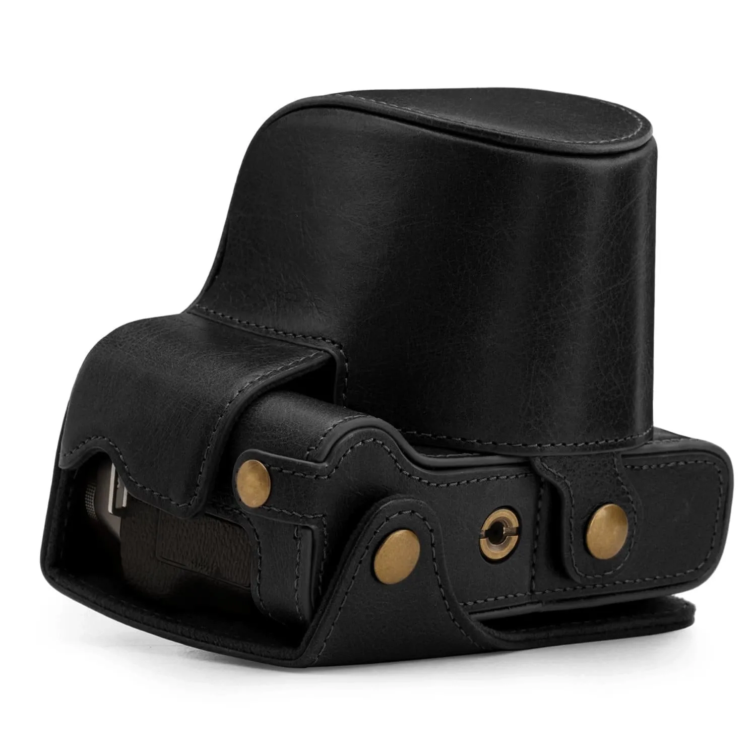 MegaGear Fujifilm X-T200 (XC 15-45mm) Ever Ready Top Grain Leather Camera Case