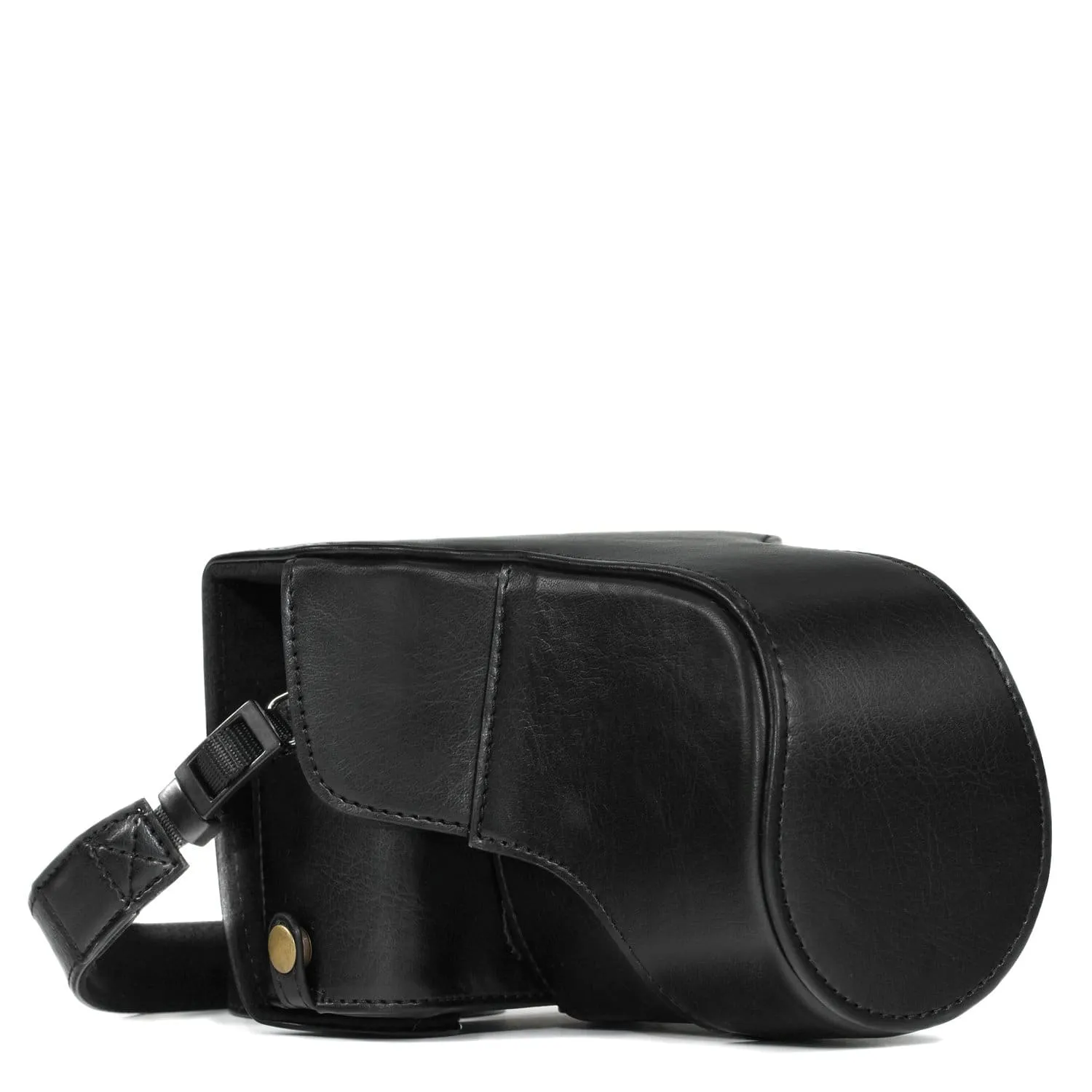 MegaGear Fujifilm X-T30, X-T20, X-T10 (16-50mm/18-55mm Lenses) Ever Ready Leather Camera Case and Strap