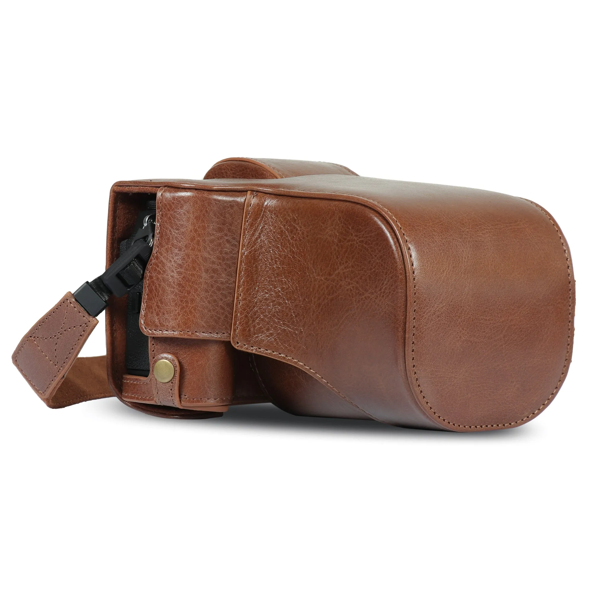 MegaGear Fujifilm X-T5 (16-80 mm) Ever Ready Genuine Leather Camera Case