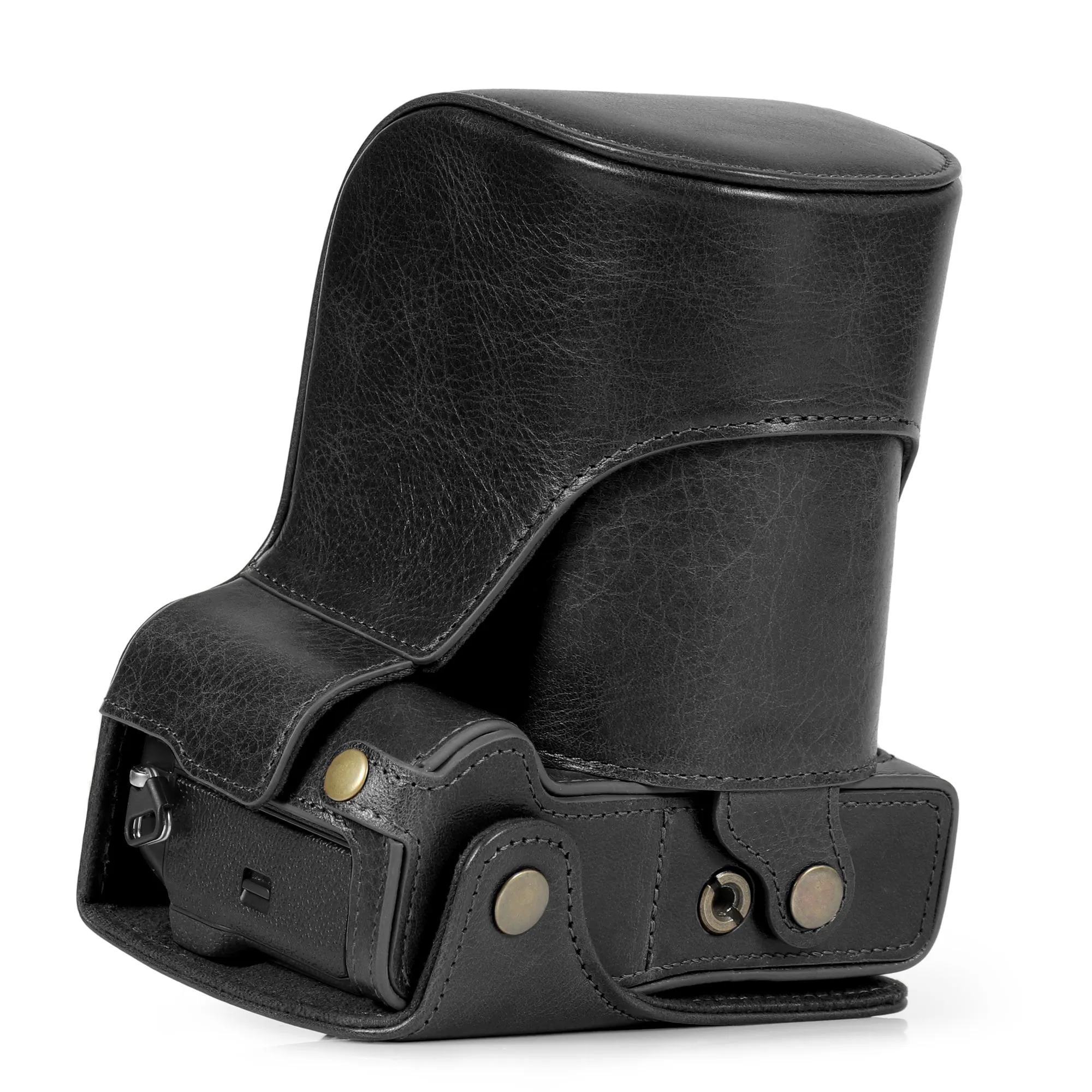 MegaGear Fujifilm X-T5 (16-80 mm) Ever Ready Genuine Leather Camera Case