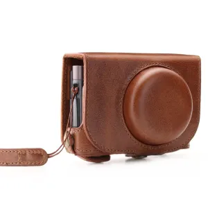 MegaGear Leica C Typ 112 Ever Ready Top Grain Leather Camera Case and Strap