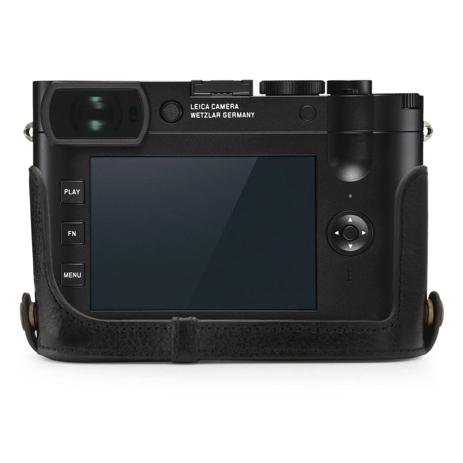 MegaGear Leica Q2 Ever Ready Top Grain Leather Camera Half Case