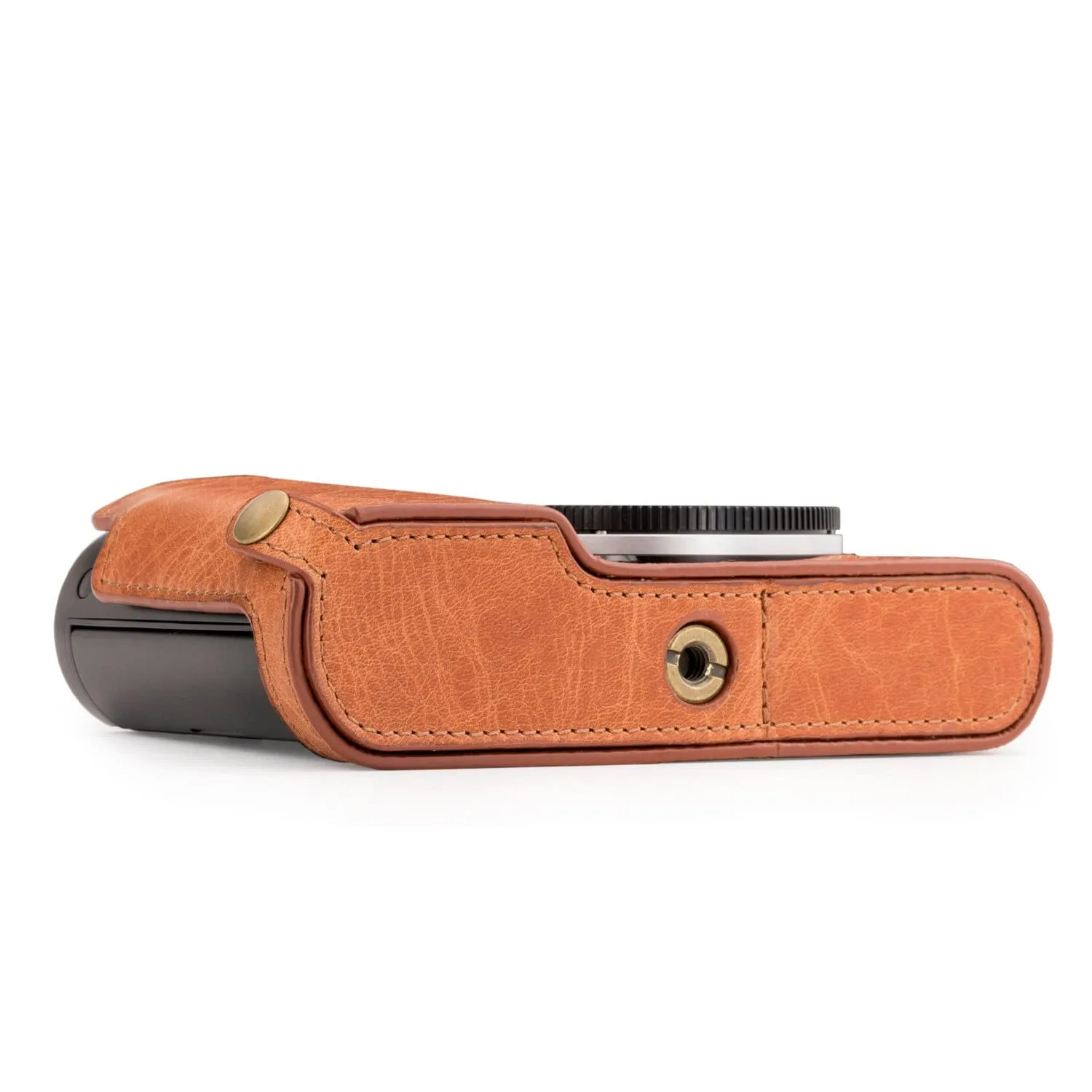 MegaGear Leica TL2, TL Ever Ready Top Grain Leather Camera Half Case