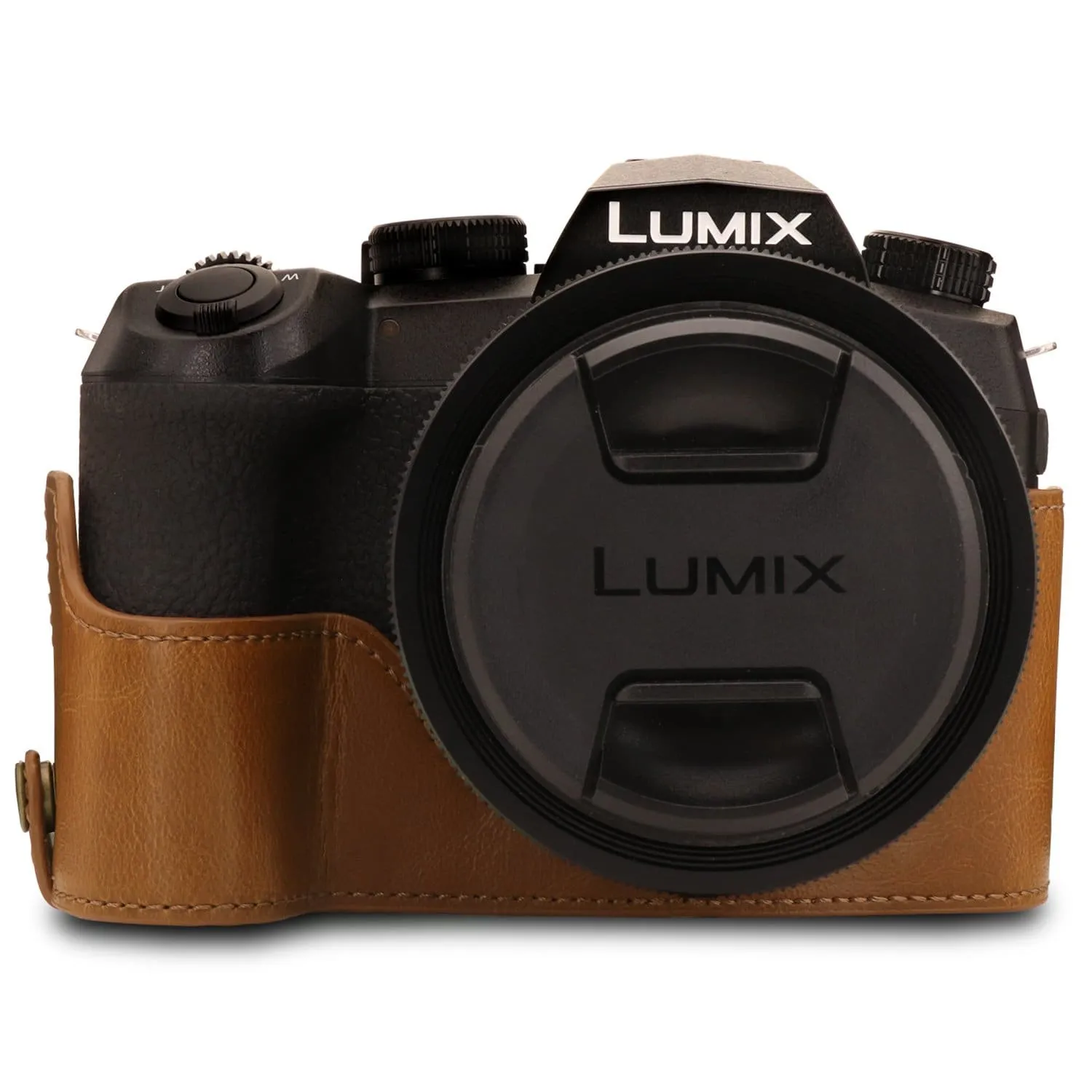 MegaGear Leica V-Lux 5, Panasonic Lumix DC-FZ1000 II Ever Ready Leather Camera Case