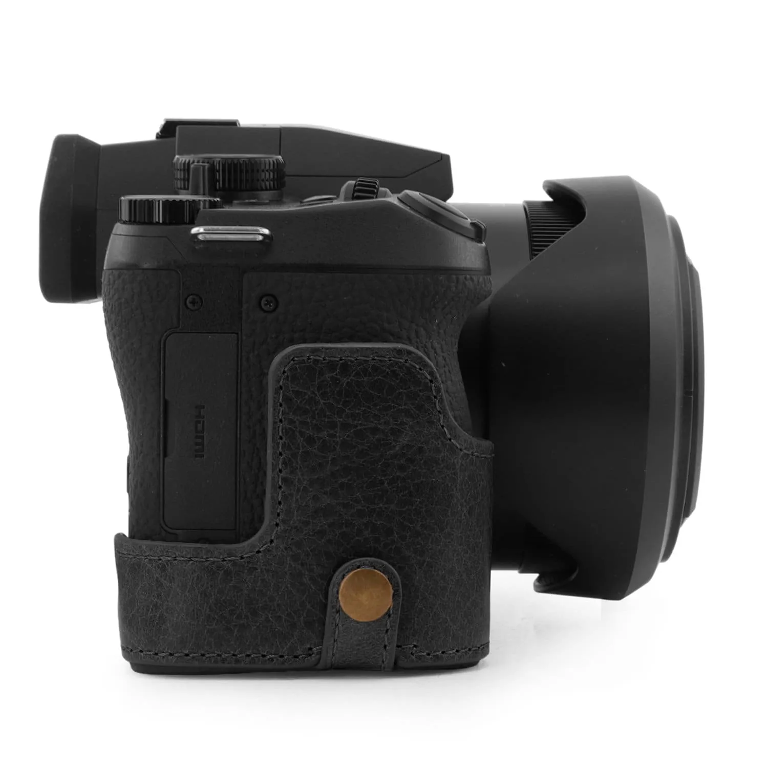 MegaGear Leica V-Lux 5, Panasonic Lumix DC-FZ1000 II Ever Ready Leather Camera Case