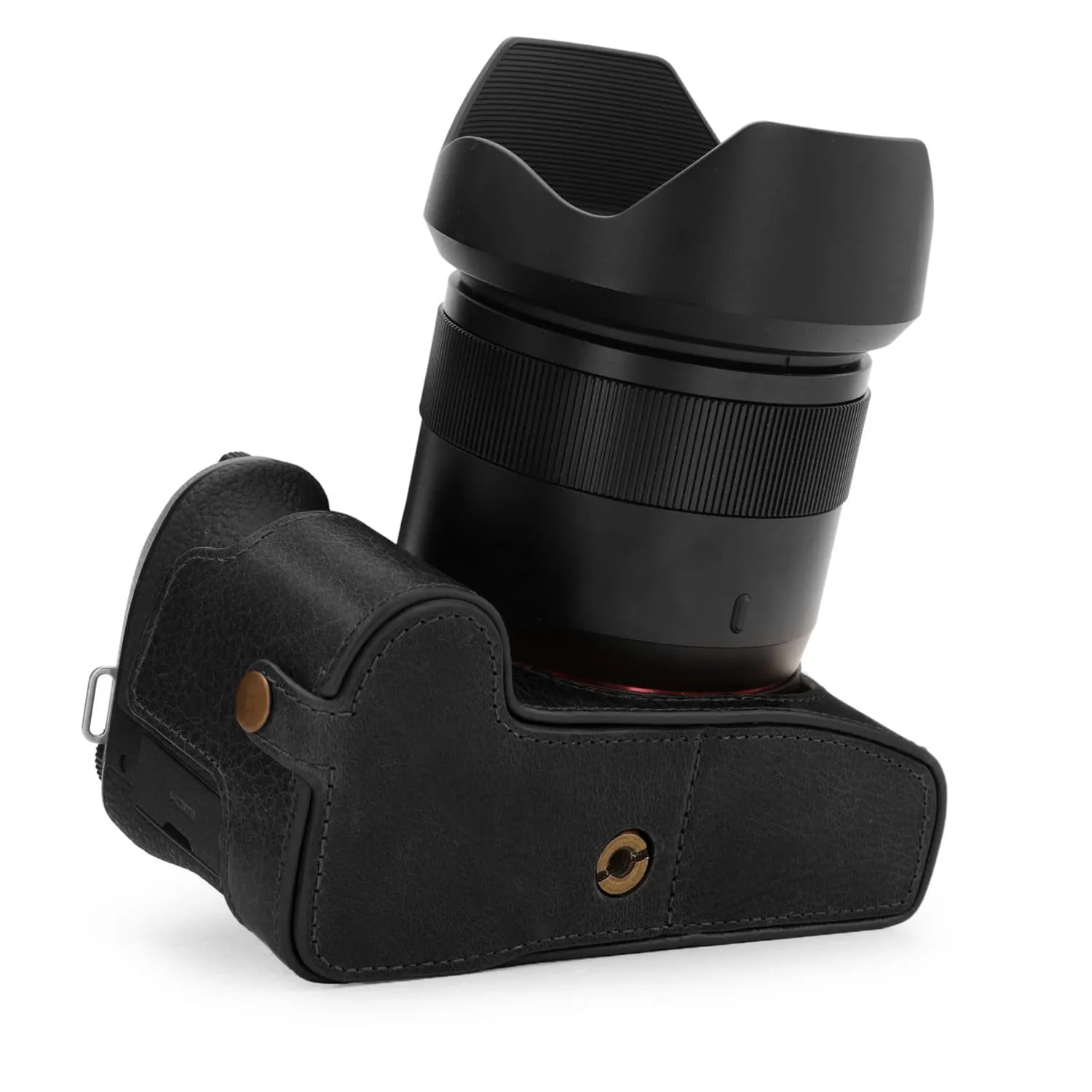 MegaGear Leica V-Lux 5, Panasonic Lumix DC-FZ1000 II Ever Ready Leather Camera Case