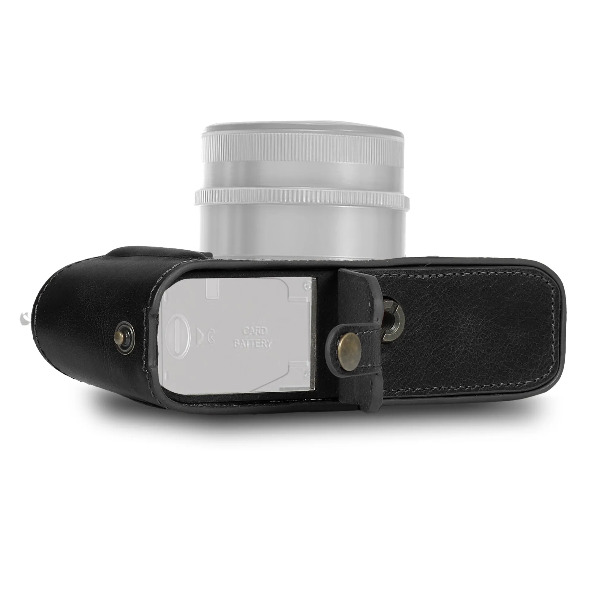 MegaGear Nikon Z fc Ever Ready Genuine Leather Camera Half Case