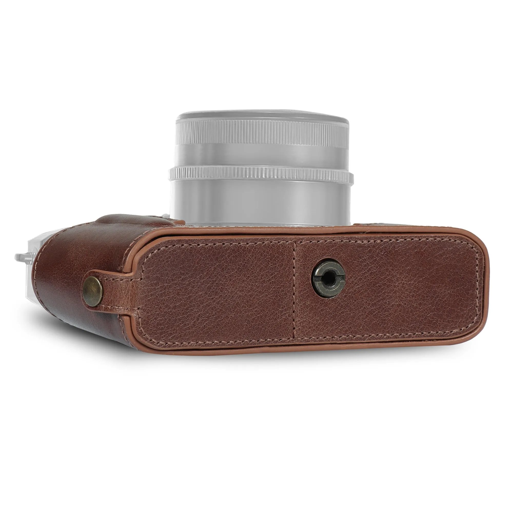 MegaGear Nikon Z fc Ever Ready Genuine Leather Camera Half Case
