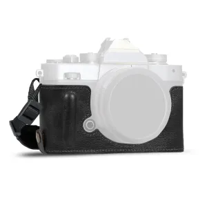 MegaGear Nikon Z fc Ever Ready Genuine Leather Camera Half Case