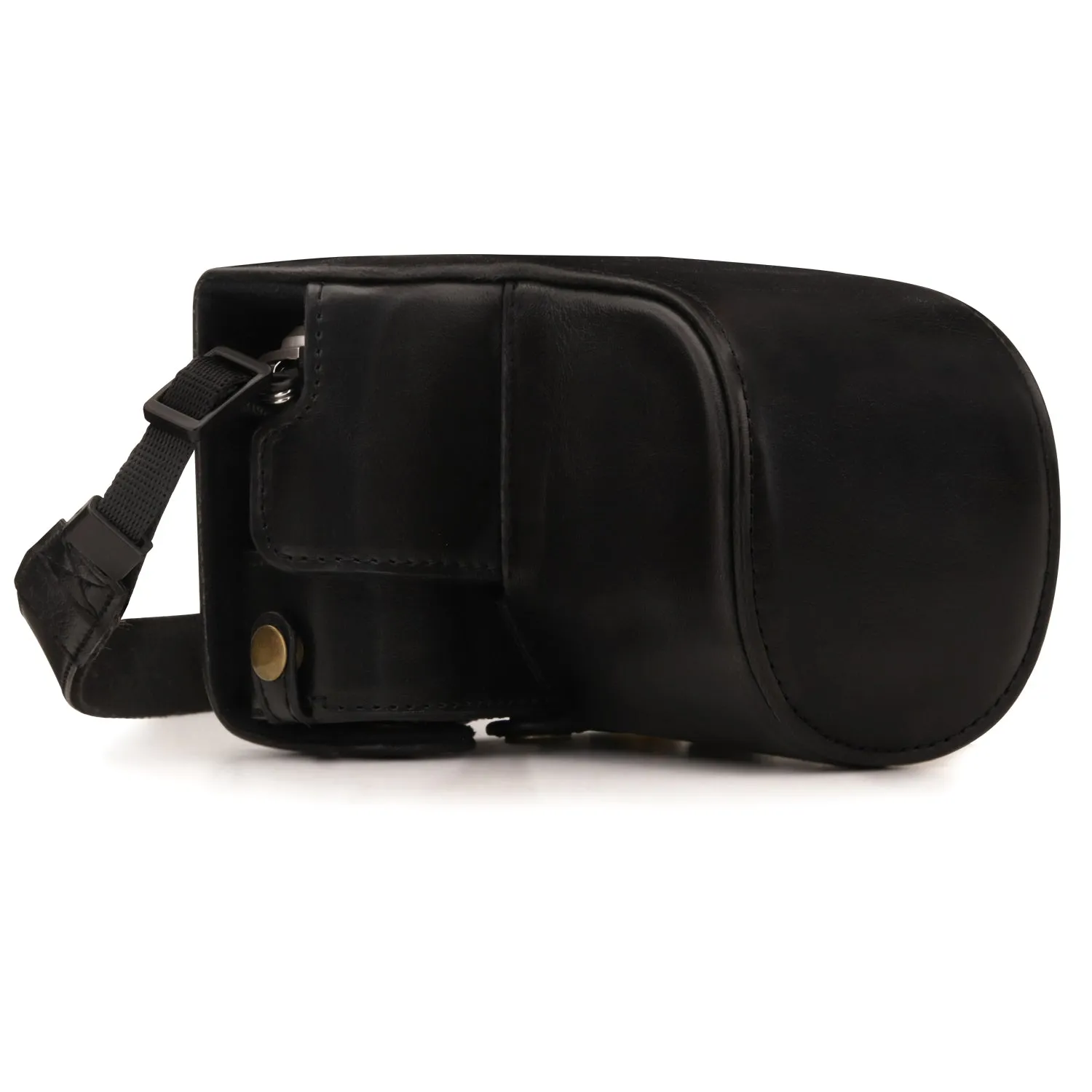 MegaGear Olympus PEN E-PL10, PEN E-PL9 (14-42mm) Ever Ready Leather Camera Case and Strap