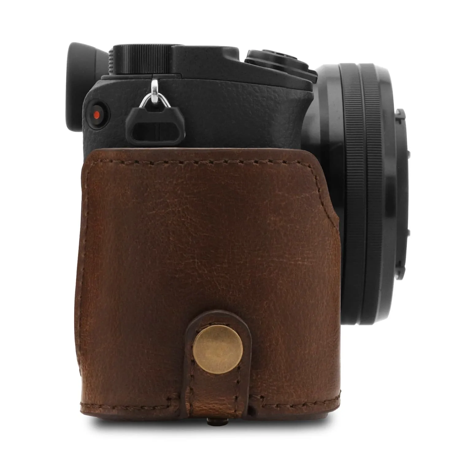 MegaGear Sony Alpha A6400, A6100 (18-135mm) Ever Ready Leather Camera Case