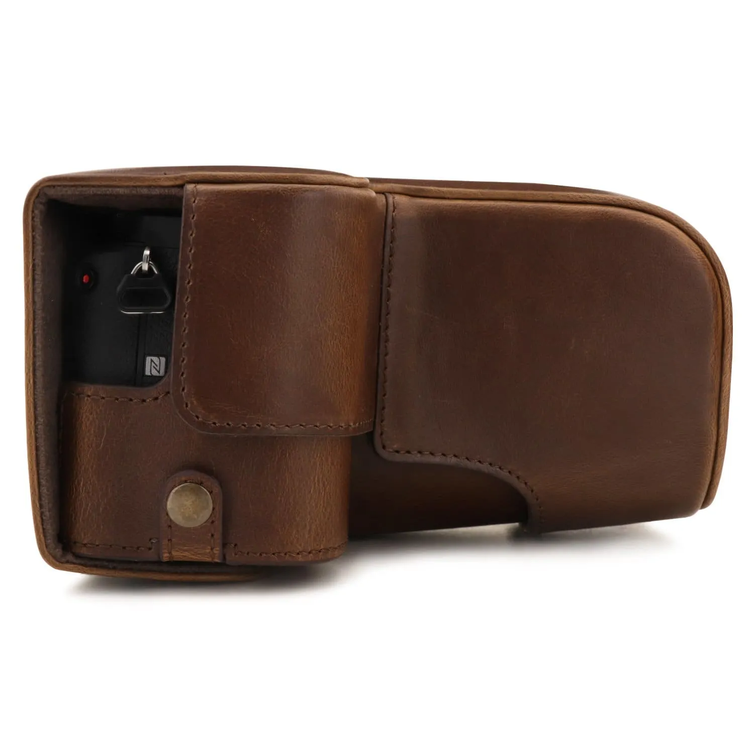 MegaGear Sony Alpha A6600 (18-135mm) Ever Ready Leather Camera Case