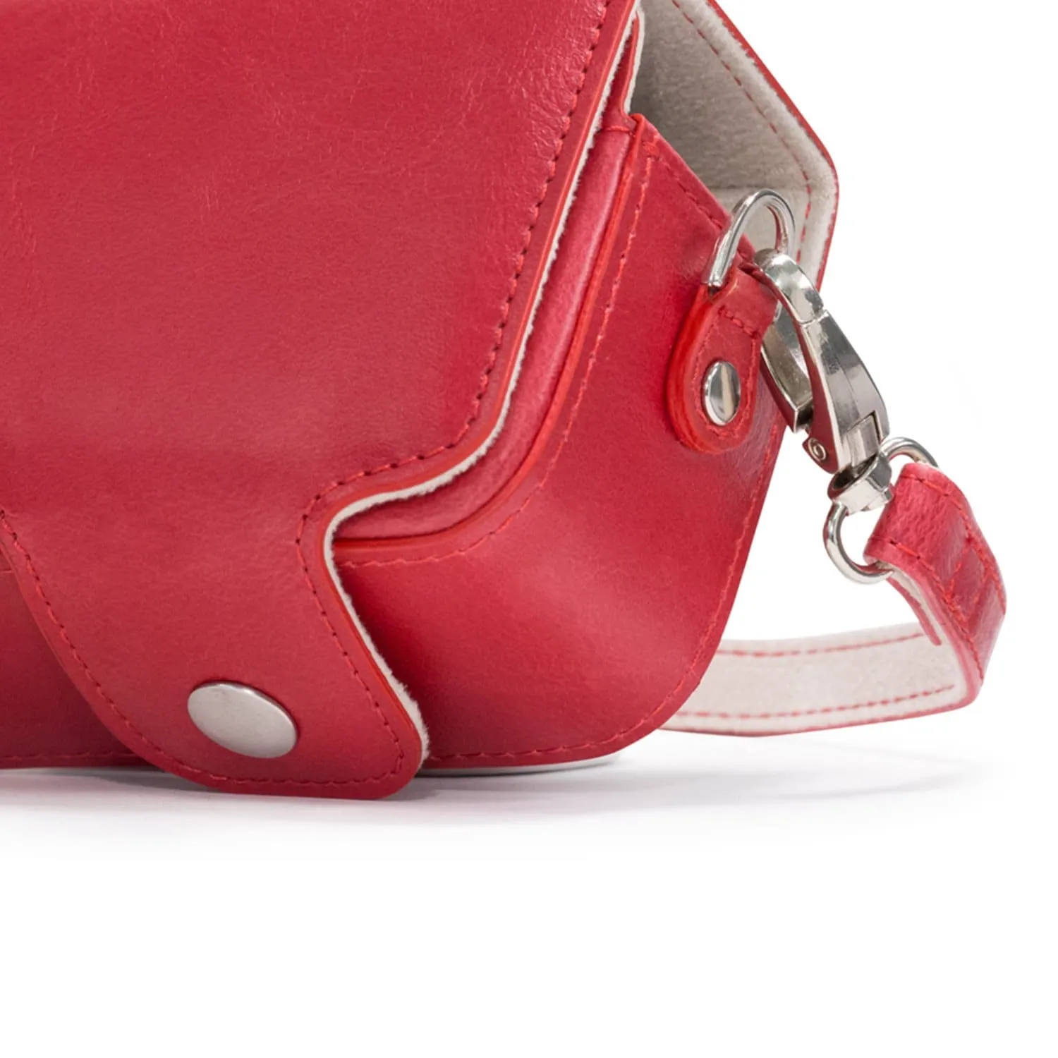 MegaGear Sony Cyber-shot DSC-HX95, DSC-HX99, DSC-HX80, DSC-HX90V, DSC-WX500 Leather Camera Case with Strap