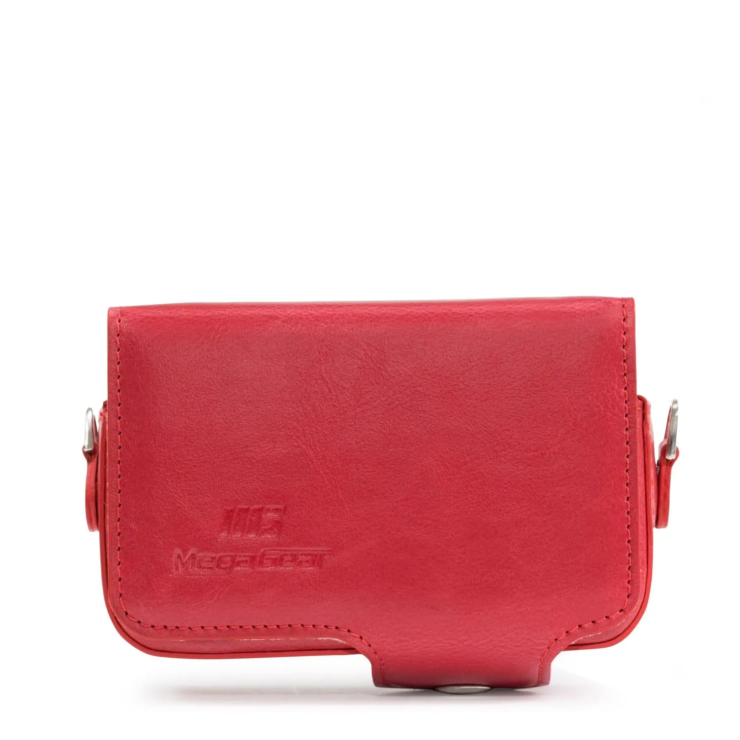 MegaGear Sony Cyber-shot DSC-HX95, DSC-HX99, DSC-HX80, DSC-HX90V, DSC-WX500 Leather Camera Case with Strap